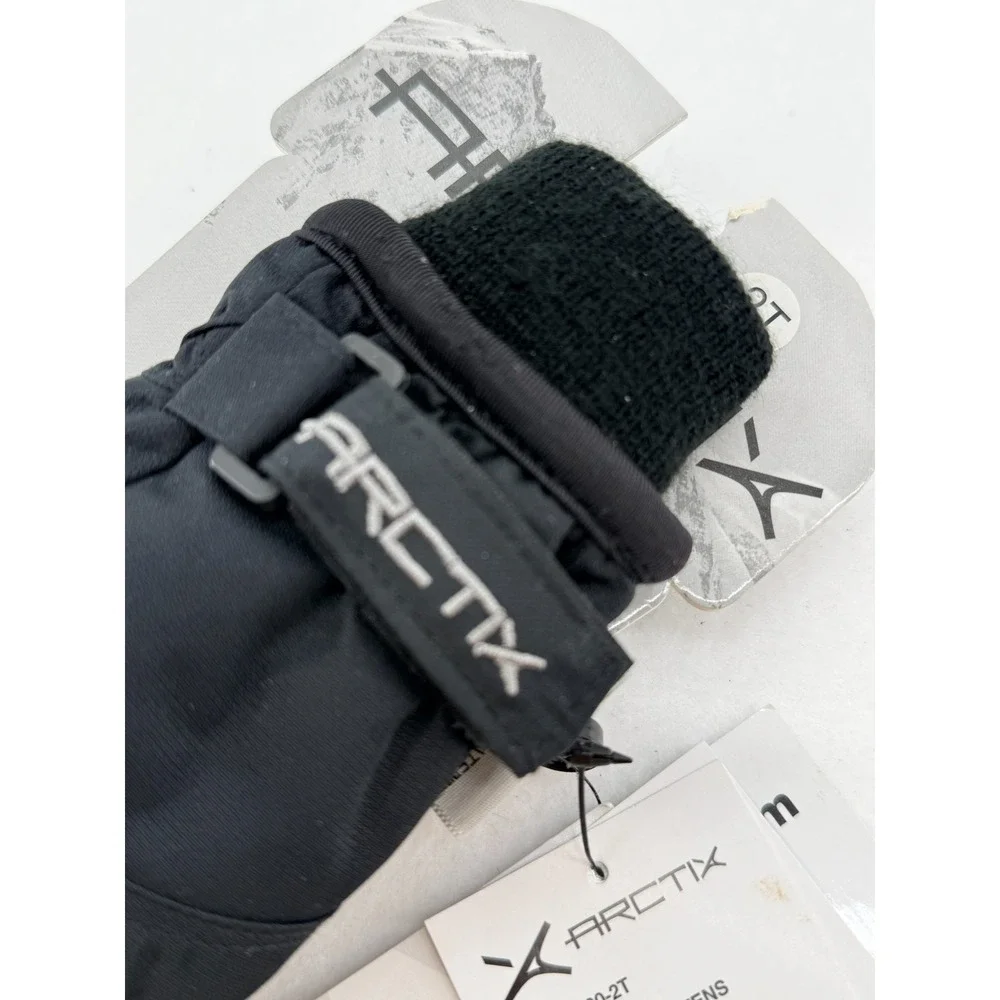 Arctix Toddler Freestyle Mittens 2T Black Insulated Snow Gloves NWT